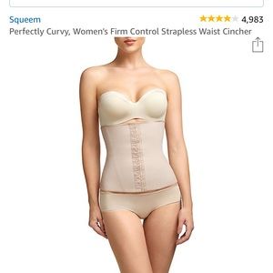 Squeem Strapless Waist Cincher